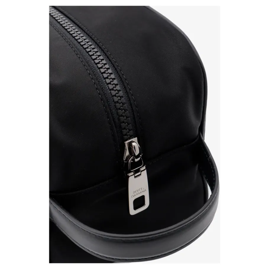 Dolce & Gabbana Nylon Toilettas-Heren Tassen