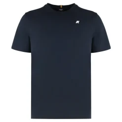 K-Way Odom Letitrain Katoenen T-shirt met ronde hals-Heren Shirts