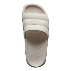 Moncler Offwhite Zomerslippers in Quilted Stijl-Heren Slippers