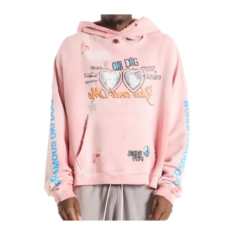 Paly Hollywood Oki Dog Hooded Sweatshirt-Heren Truien & Vesten