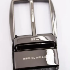 Miguel Bellido Omkeerbare leren heuptas-Heren Riemen