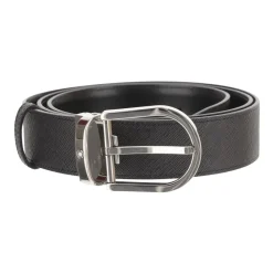 MONTBLANC Omkeerbare leren riem-Heren Riemen