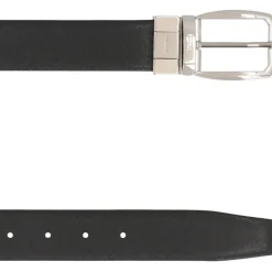 Zegna Omkeerbare leren riem-Heren Riemen