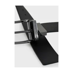 Emporio Armani Omkeerbare leren riem-Heren Riemen