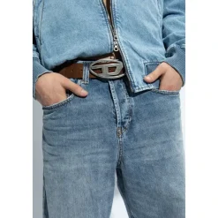 Diesel Oval D Logo Riem-Heren Riemen