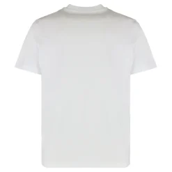 Moncler Overlapped Logo Katoenen T-Shirt-Heren Shirts