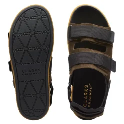 Clarks Overleigh Tor Flat Sandals-Heren Sandalen