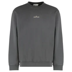 Stone Island Oversized Crewneck Sweatshirt met print-Heren Truien & Vesten