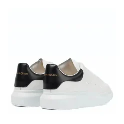 Alexander McQueen Oversized White/Black Low-Top Sneakers-Heren Sneakers