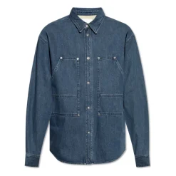 Isabel Marant Owenn Denim Overhemd-Heren Overhemden