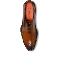 Santoni Oxford Brogue Shoe-Heren Instappers & Slip Ons|Nette Schoenen