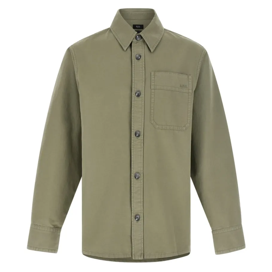 A.P.C. Oxford Katoenen Overhemd-Heren Overhemden