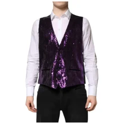 Dolce & Gabbana e Paillet Formeel Vest-Heren Kostuums