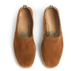 Castañer Pablo espadrilles van splitleer met taupe jute, met de hand genaaid in Spanje.-Heren Espadrilles