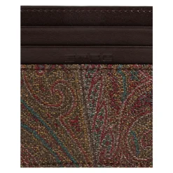 Etro Paisley Kaarthouder-Heren Portefeuilles