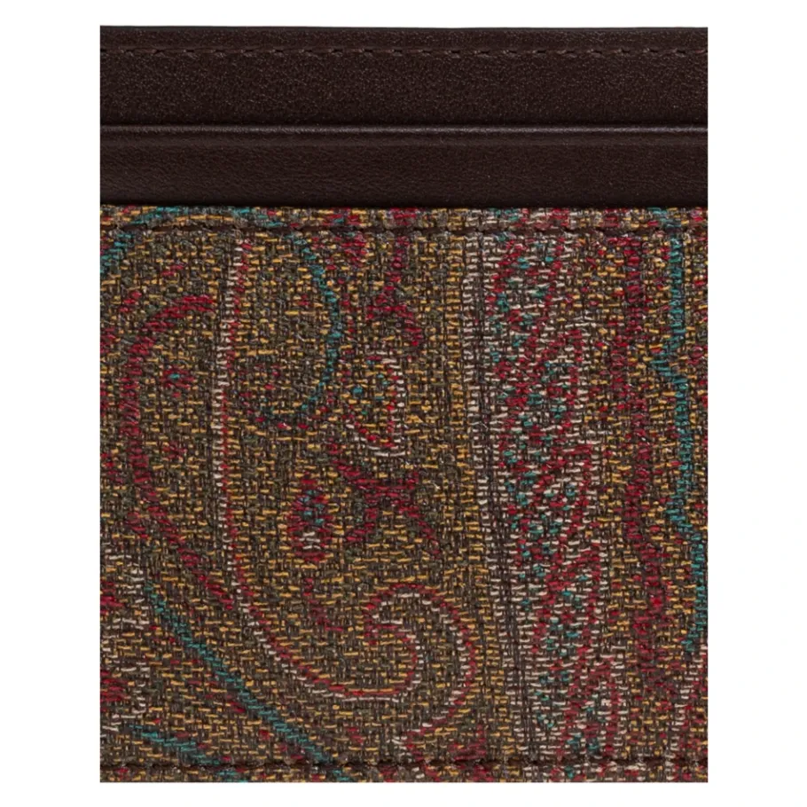 Etro Paisley Kaarthouder-Heren Portefeuilles
