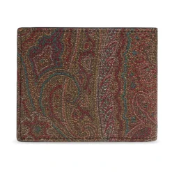 Etro Paisley Portemonnee met Geprinte Binnenkant-Heren Portefeuilles
