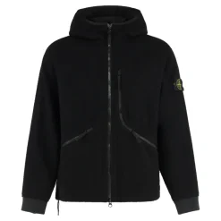 Stone Island Panno Ratinato Hooded Jacket-Heren Jassen
