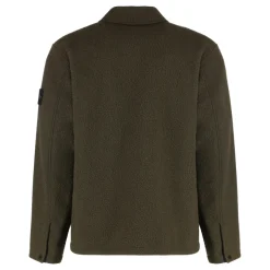 Stone Island Panno Ratinato Overshirt-Heren Jassen