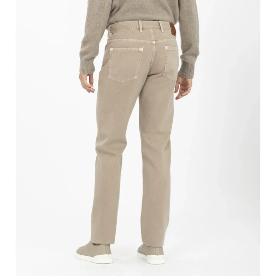 Zegna Pantalón vaquero efecto lavado-Heren Jeans