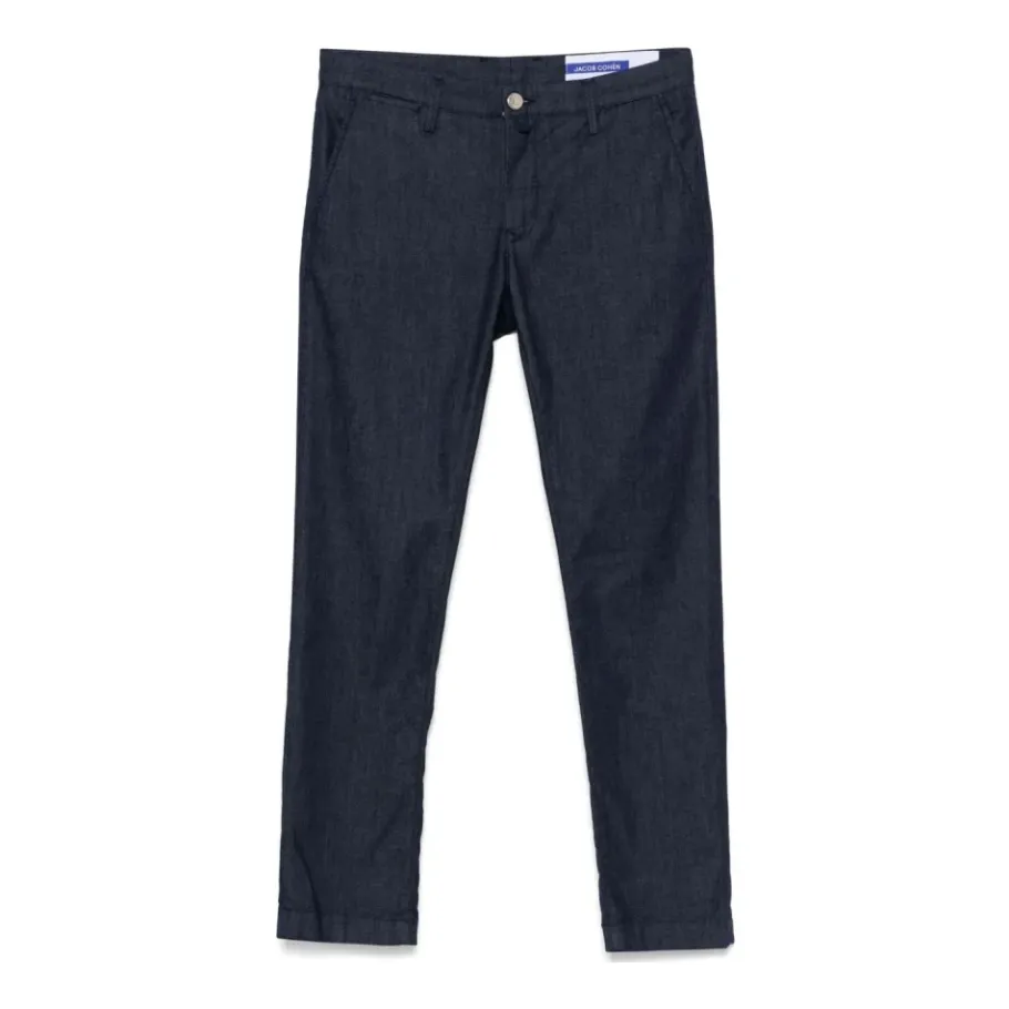 Jacob Cohën Pantalon Chino Denim-Heren Broeken