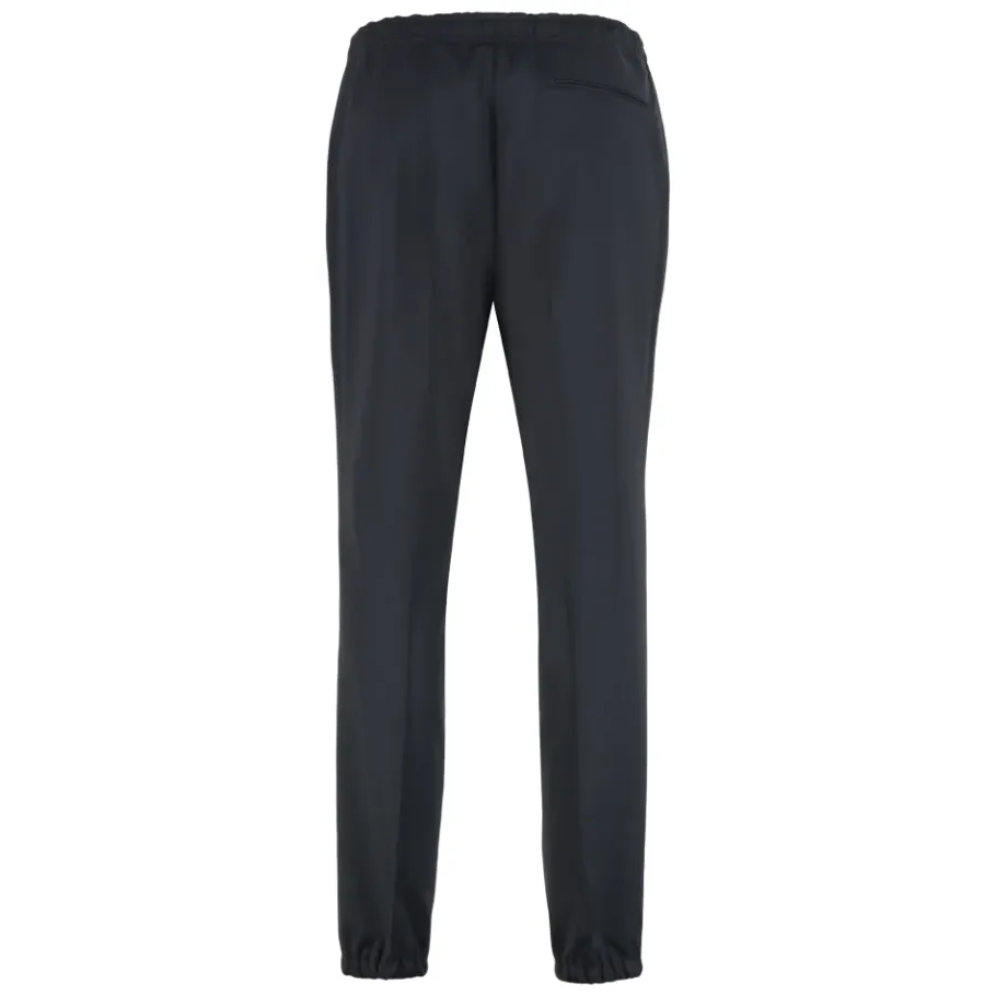Zegna Pantalon in wolmix-Heren Broeken