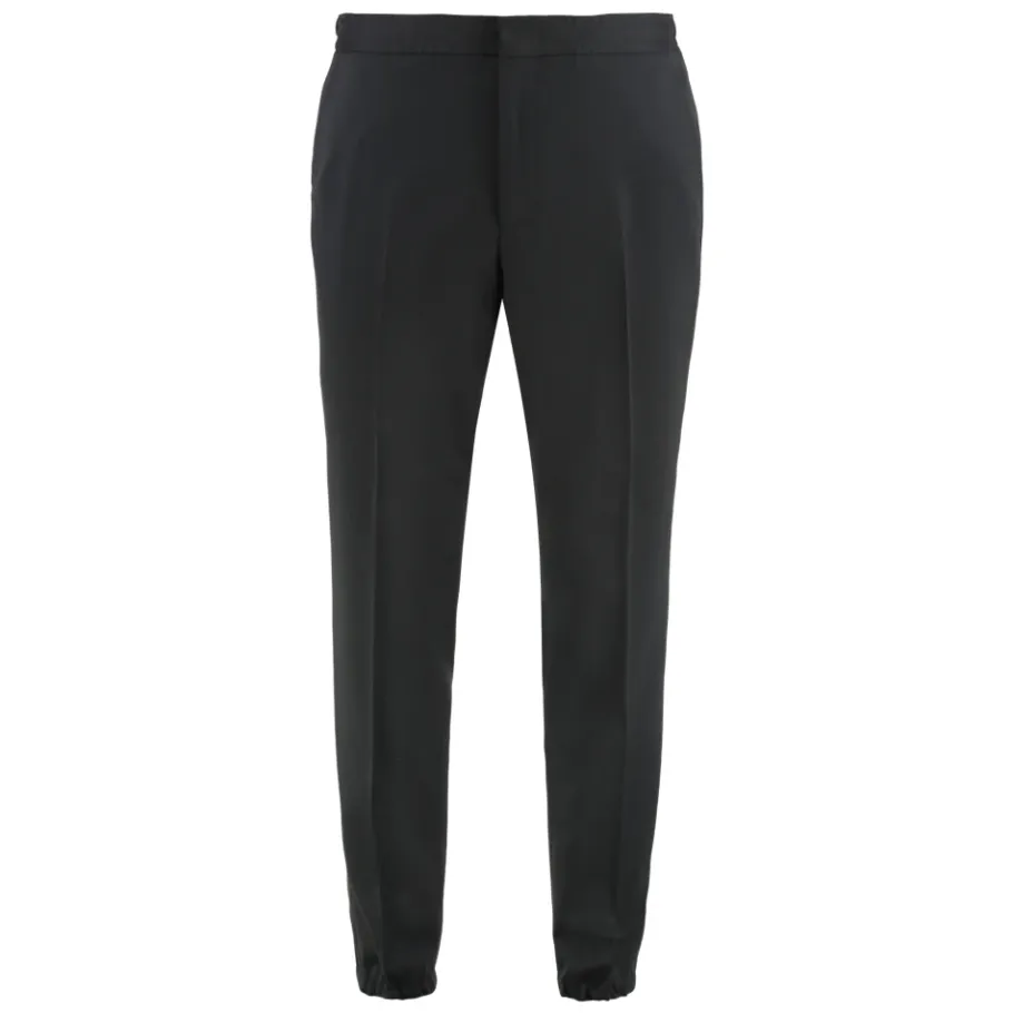 Zegna Pantalon van een wolmix-Heren Broeken