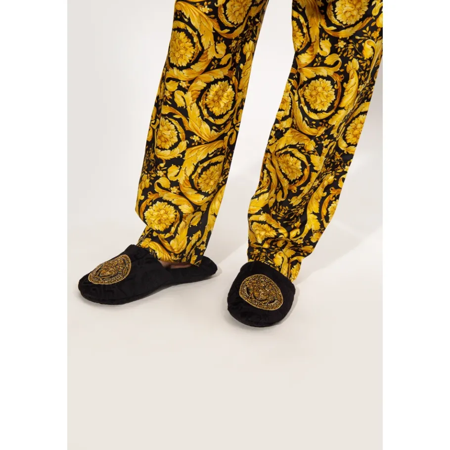 Versace Pantoffels met Medusa-Heren Pantoffels