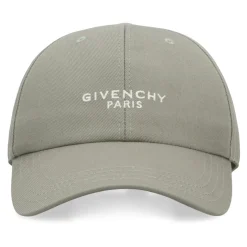 Givenchy Paris Geborduurde Cap van Katoen-Heren Petten