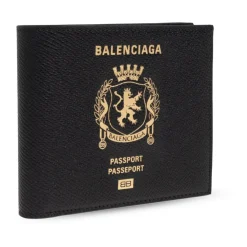 Balenciaga Passport Square Folded Wallet-Heren Portefeuilles
