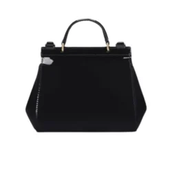 Dolce & Gabbana Patent Leather Mini Sicily Bag-Heren Tassen