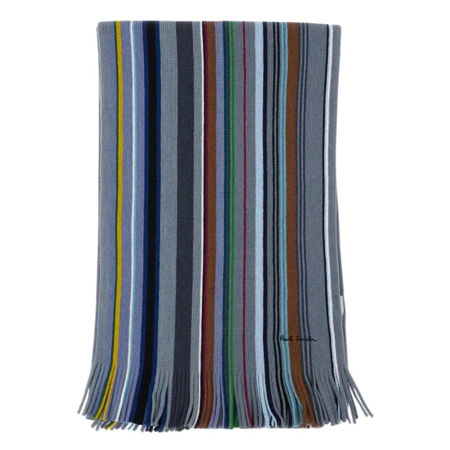 Paul Smith Scarfs Grey-Heren Sjaals