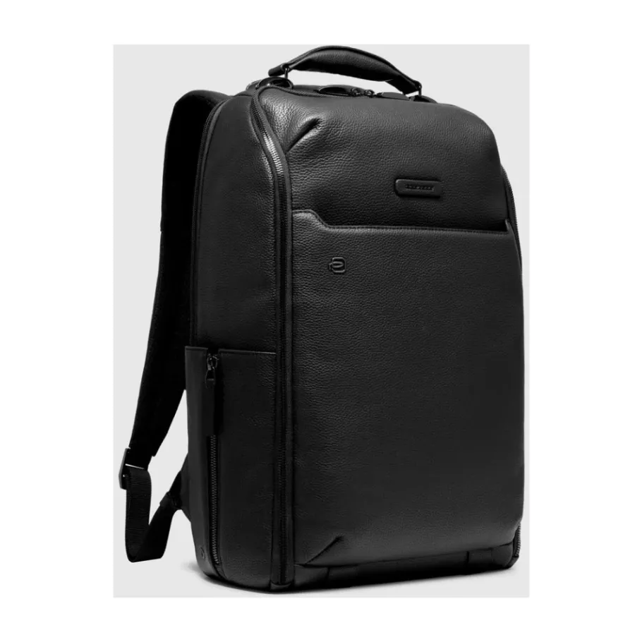 Piquadro Personalizable travel backpack for laptop 14-Heren Rugzakken