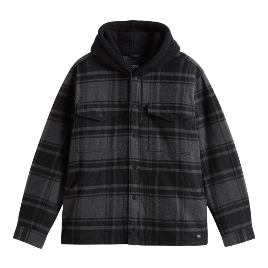 Vans Piedmont Hooded Plaid Shacket-Heren Jassen