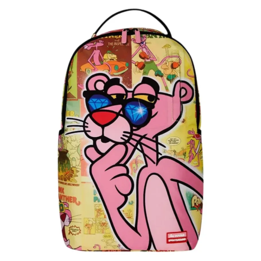 SPRAYGROUND Pink Panther Sharkmouth Deluxe Rugzak-Heren Rugzakken
