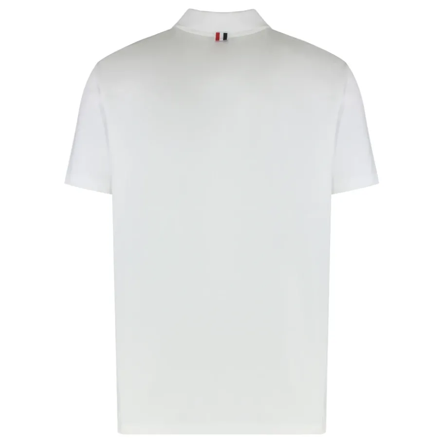 Thom Browne Piqué Katoenen Polo-Heren Shirts