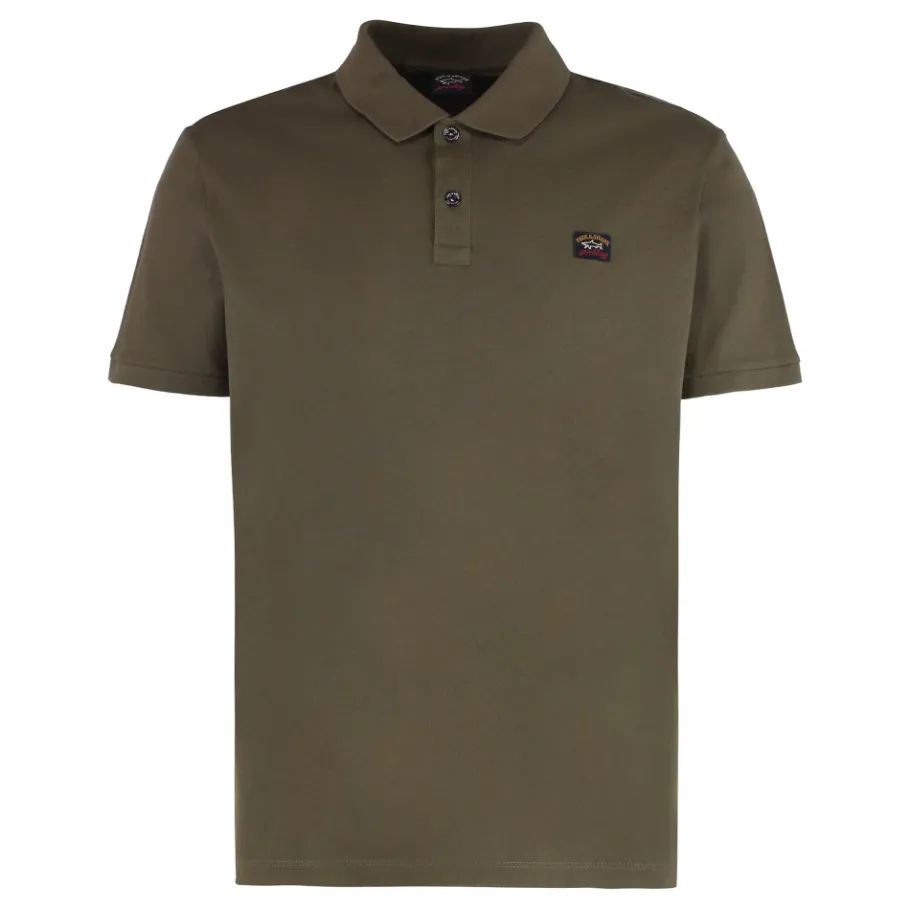 Paul & Shark Piqué poloshirt van katoen-Heren Shirts