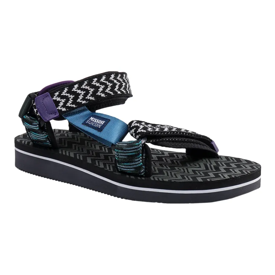 Suicoke Platte band sandalen-Heren Sandalen