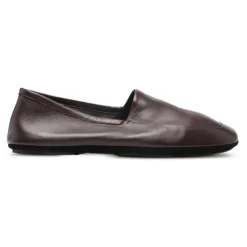 Lemaire Platte Pantoffels met Paspel-Heren Instappers & Slip Ons