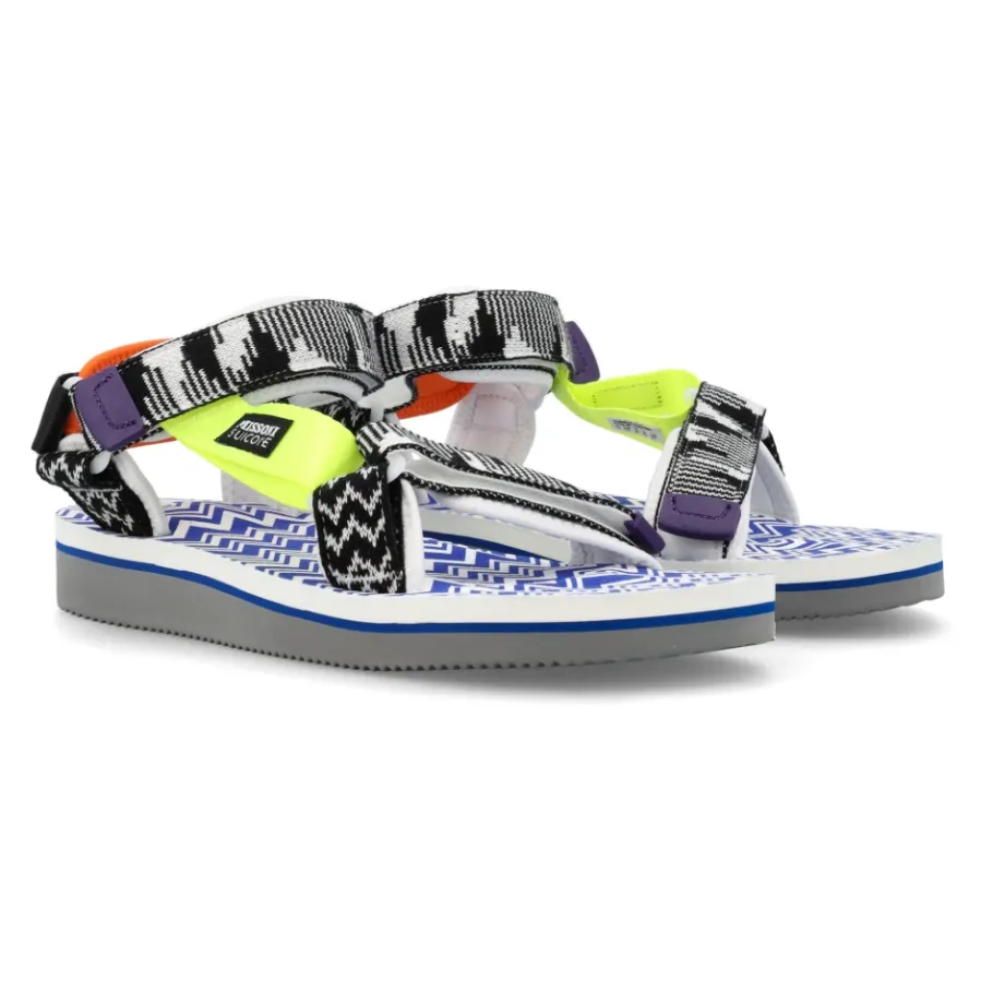 Suicoke Platte sandalen-Heren Sandalen