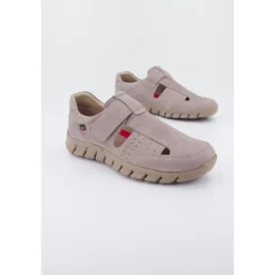 Callaghan Platte Sandalen met Klittenbandsluiting-Heren Sandalen