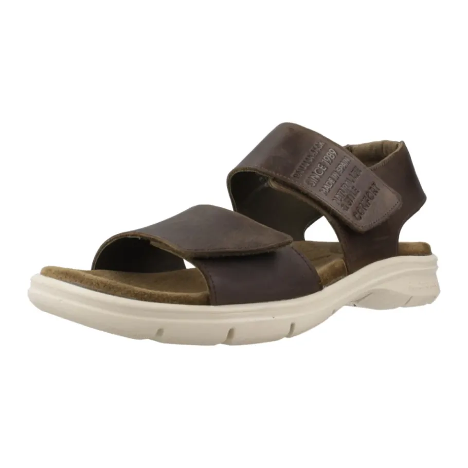 Panama Jack Platte sandalen met plakband-Heren Sandalen