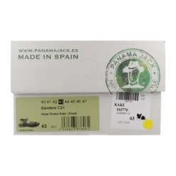 Panama Jack Platte Sandalen met Plakband-Heren Sandalen