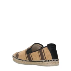 Espadrilles Platte schoenen in zwart en bruin-Heren Espadrilles