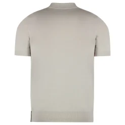 K-Way Pleyne Gebreid Katoenen Poloshirt-Heren Shirts