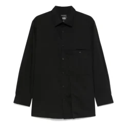 Y-3 Plooienshirt-Heren Overhemden