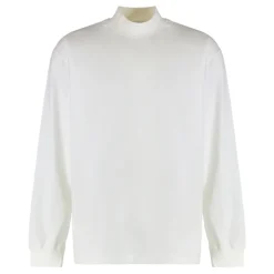 Stone Island Polo Collar T-shirt met lange mouwen-Heren Truien & Vesten