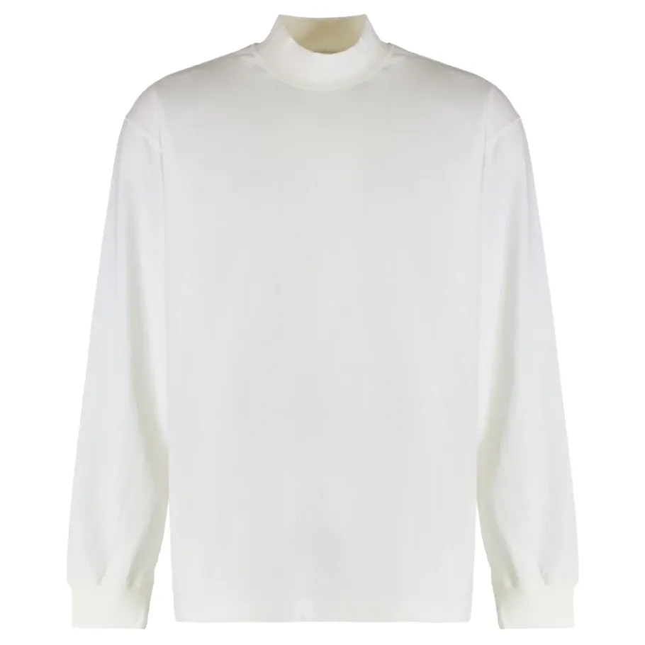 Stone Island Polo Collar T-shirt met lange mouwen-Heren Truien & Vesten