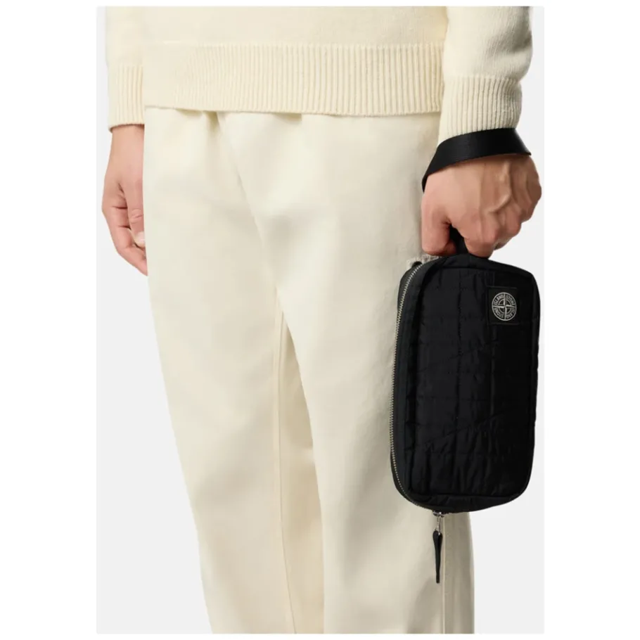 Stone Island Polsbuidel met Binnenvakken-Heren Tassen