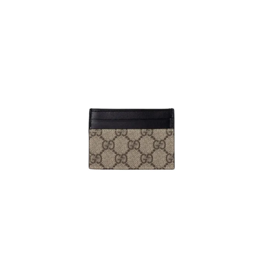 Gucci Portacarte GG Supreme-Heren Portefeuilles